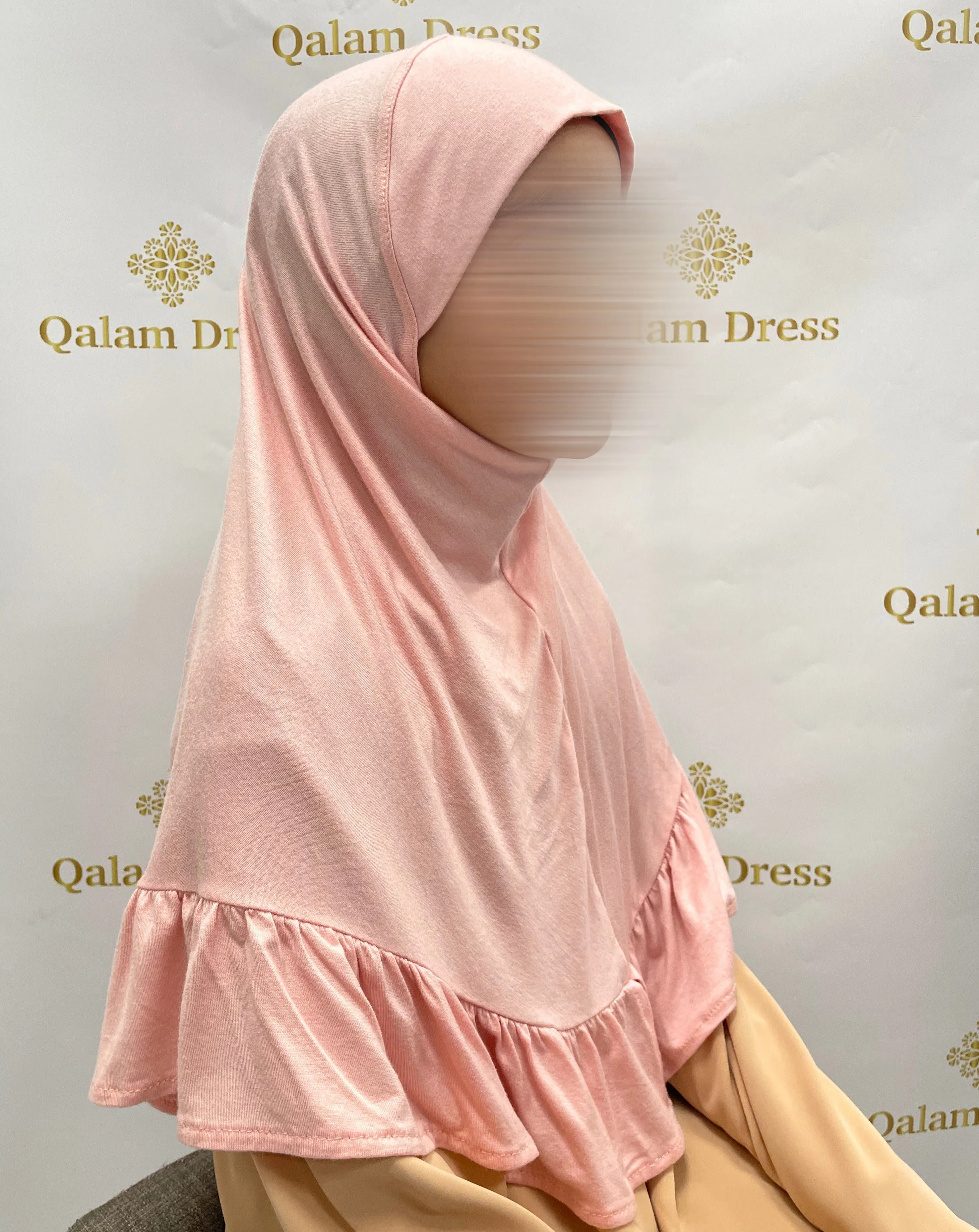 Hijab à enfiler viscose fille - Tendance Hijab