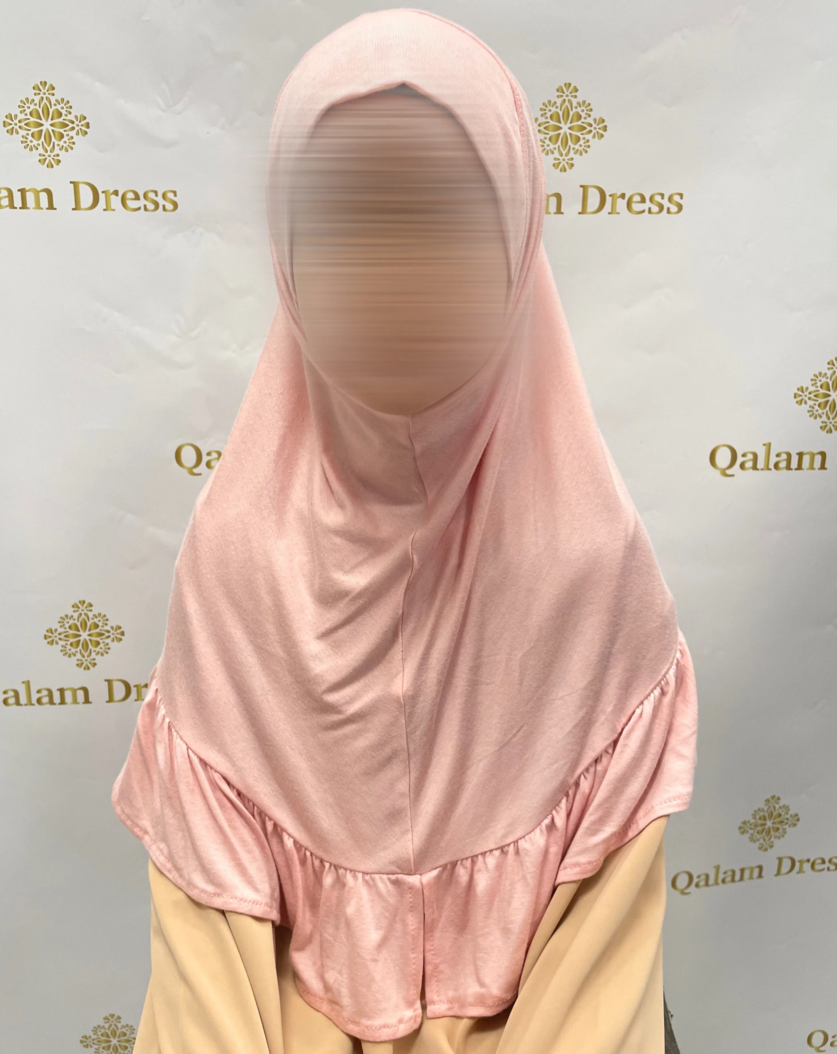 Hijab à enfiler viscose fille - Tendance Hijab