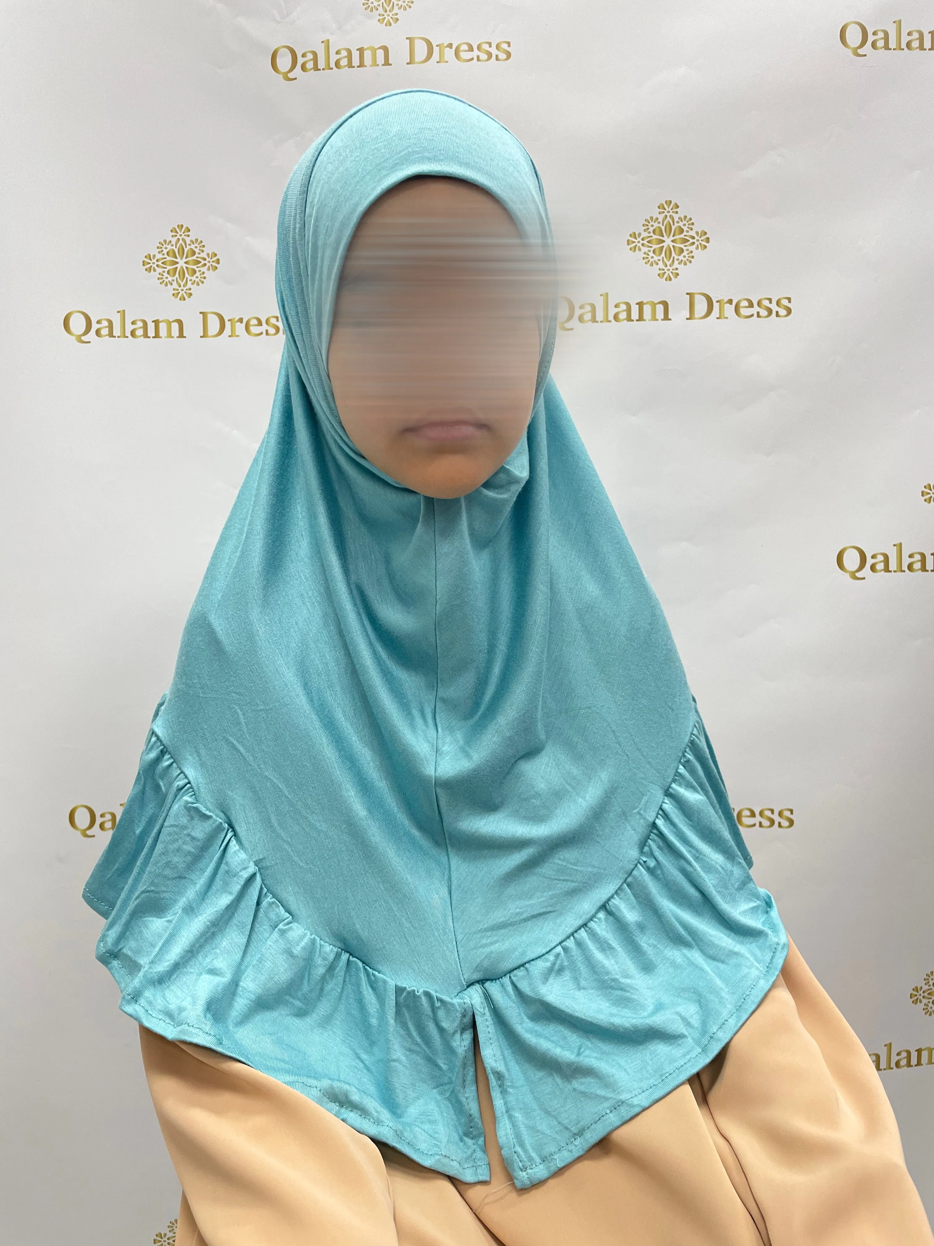 Hijab à enfiler viscose fille - Tendance Hijab