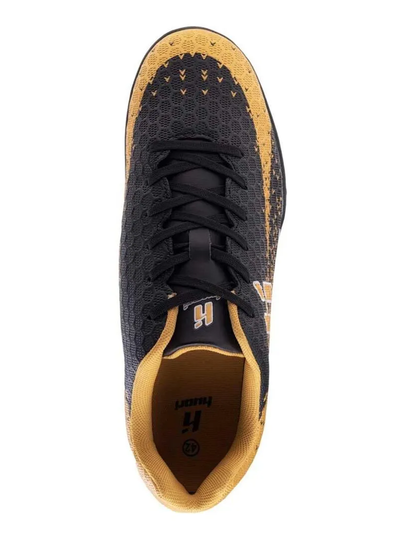 Huari - Chaussures de foot RECOLETI - Noir Jaune