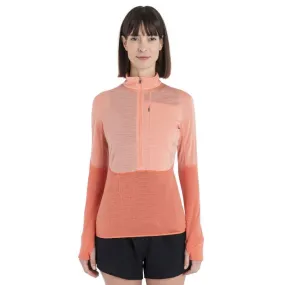 Icebreaker Merino 200 RealFleece Descender LS Half Zip - Polaire en laine mérinos femme | Hardloop