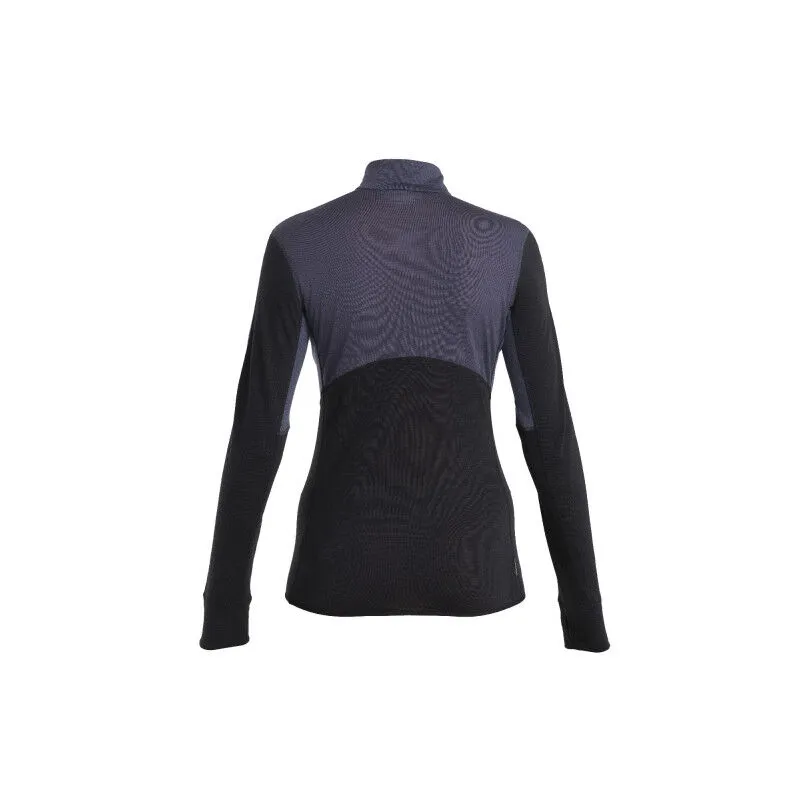 Icebreaker Merino 200 RealFleece Descender LS Half Zip - Polaire en laine mérinos femme | Hardloop