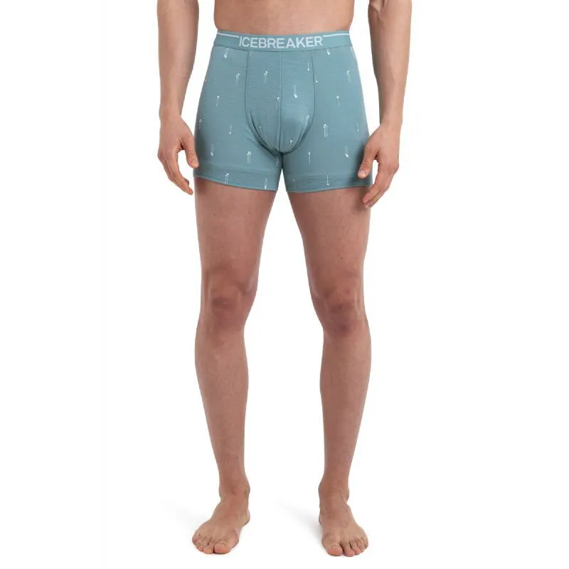 Icebreaker Merino Anatomica Boxers Palm Trail AOP - Boxer laine mérinos homme | Hardloop