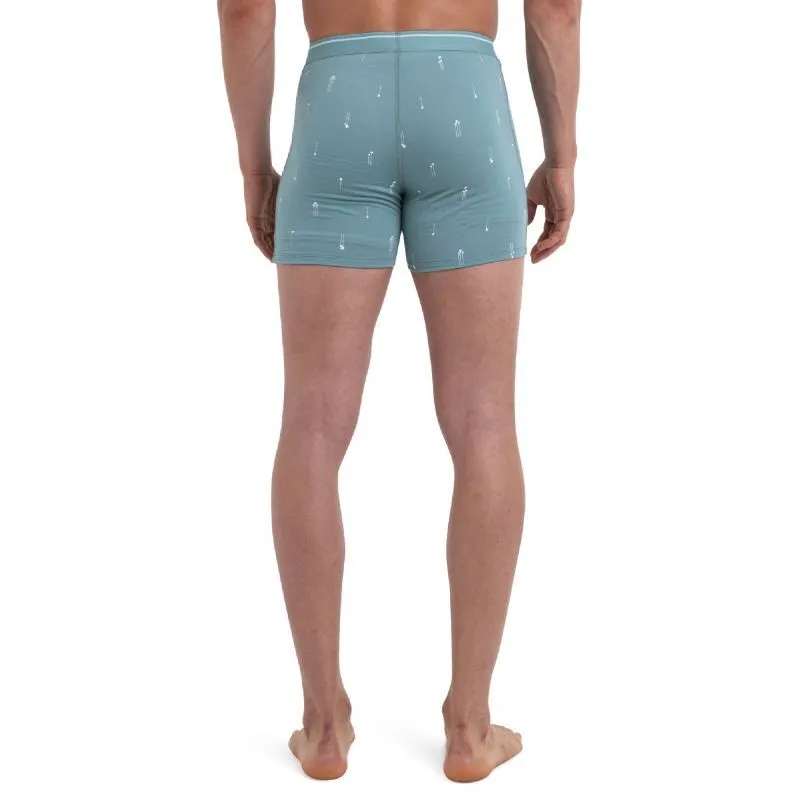 Icebreaker Merino Anatomica Boxers Palm Trail AOP - Boxer laine mérinos homme | Hardloop