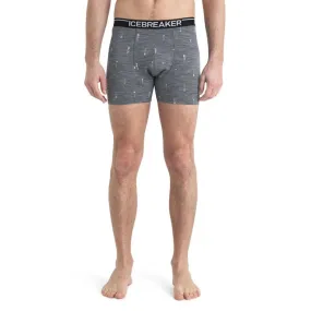 Icebreaker Merino Anatomica Boxers Palm Trail AOP - Boxer laine mérinos homme | Hardloop