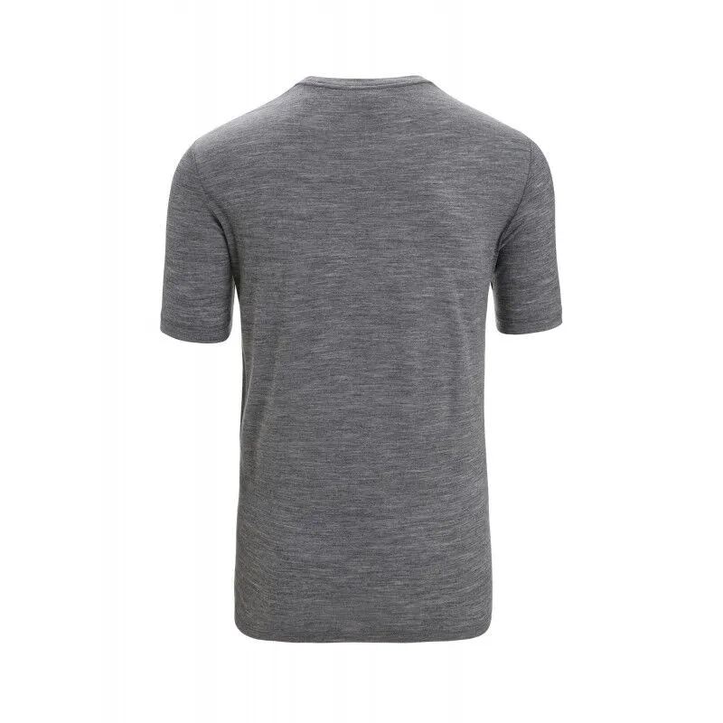 Icebreaker Tech Lite II SS Tee Cadence Paths - T-shirt en laine mérinos homme | Hardloop