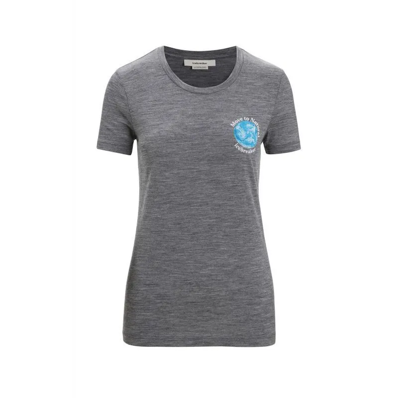 Icebreaker Tech Lite II SS Tee Icebreaker Natural - T-shirt en laine mérinos femme | Hardloop