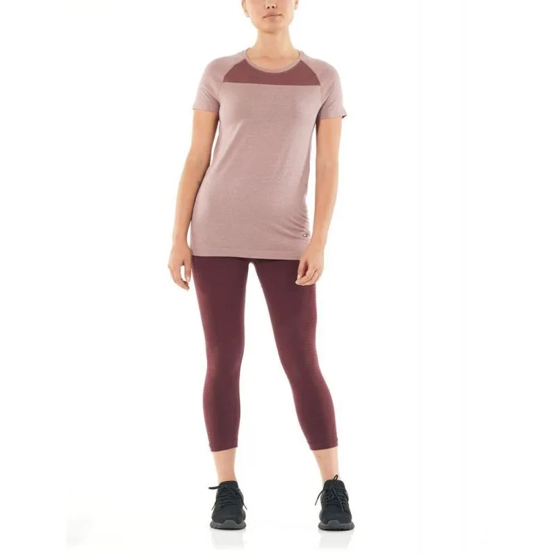 Icebreaker Wmns Motion Seamless SS Crewe - T-shirt en laine mérinos femme | Hardloop