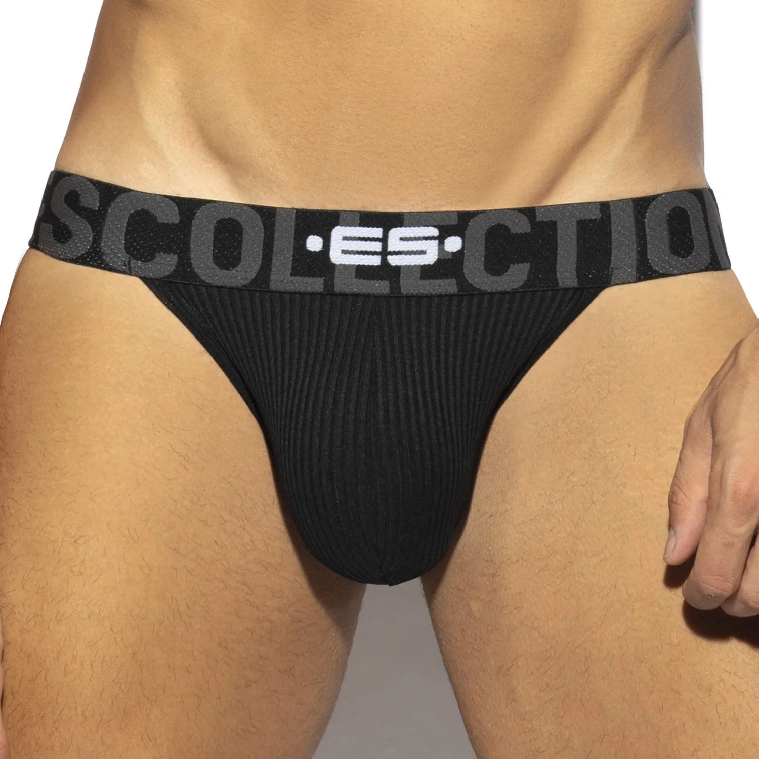 Jockstrap Recycled Rib - noir : venteJockstrap Recycled Rib - noir ...