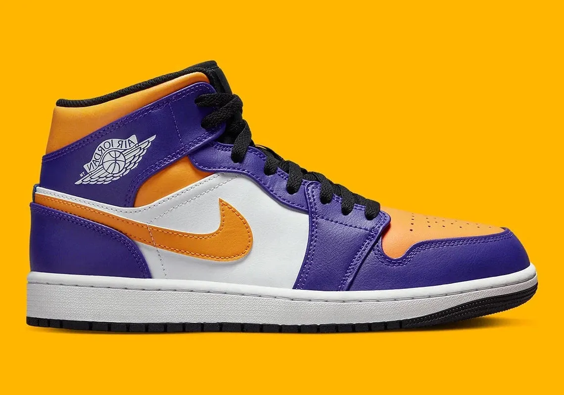 Jordan 1 Mid Lakers (2022)