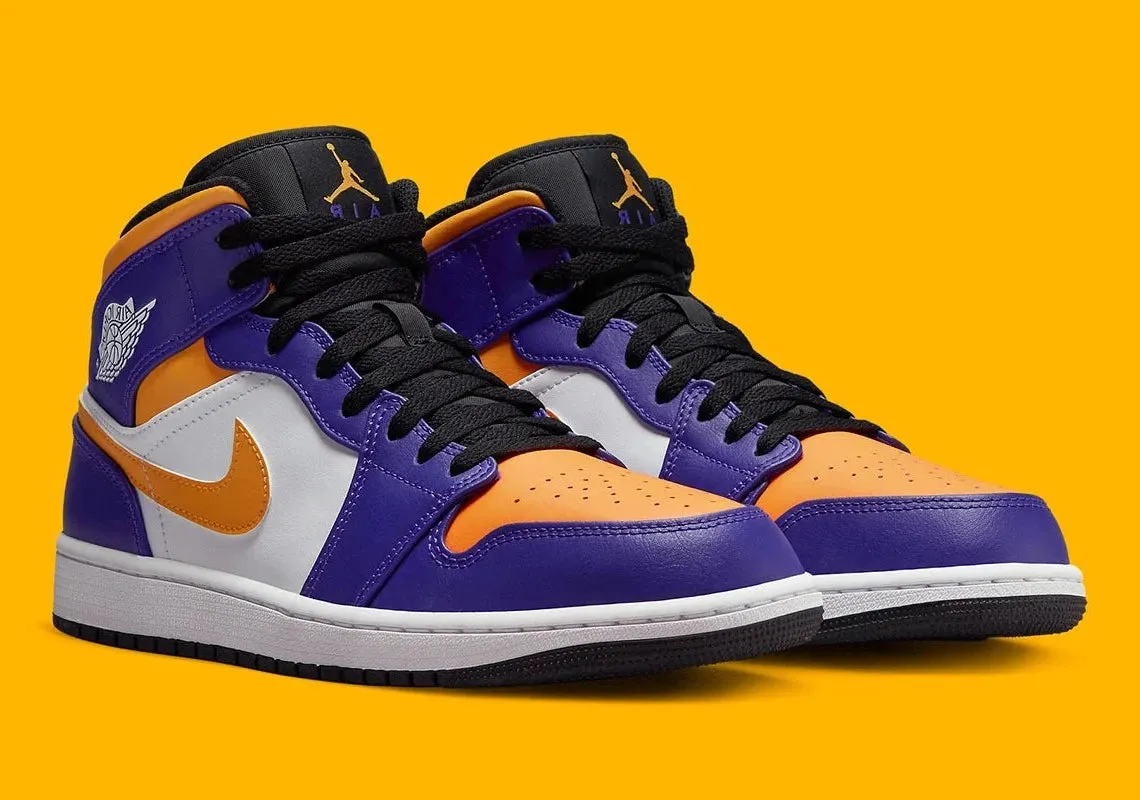 Jordan 1 Mid Lakers (2022)