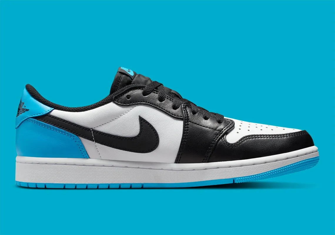 Jordan 1 Retro Low OG Black Dark Powder Blue