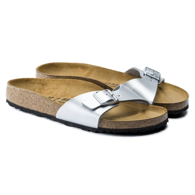 MADRID BIRKENSTOCK FEMME NOIR OU ARGENT