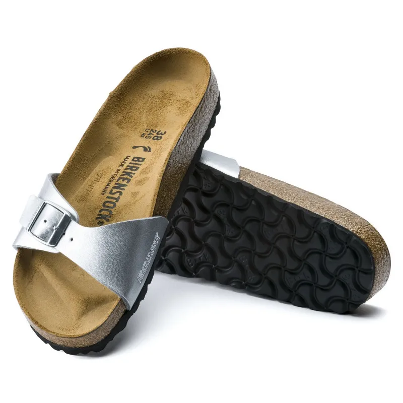 MADRID BIRKENSTOCK FEMME NOIR OU ARGENT