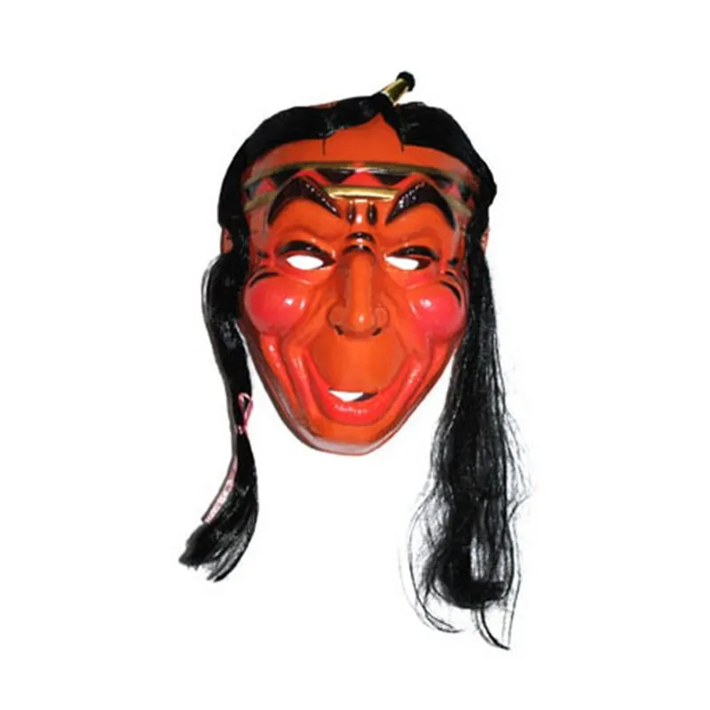 Masque indien avec cheveux pour compléter vos déguisements