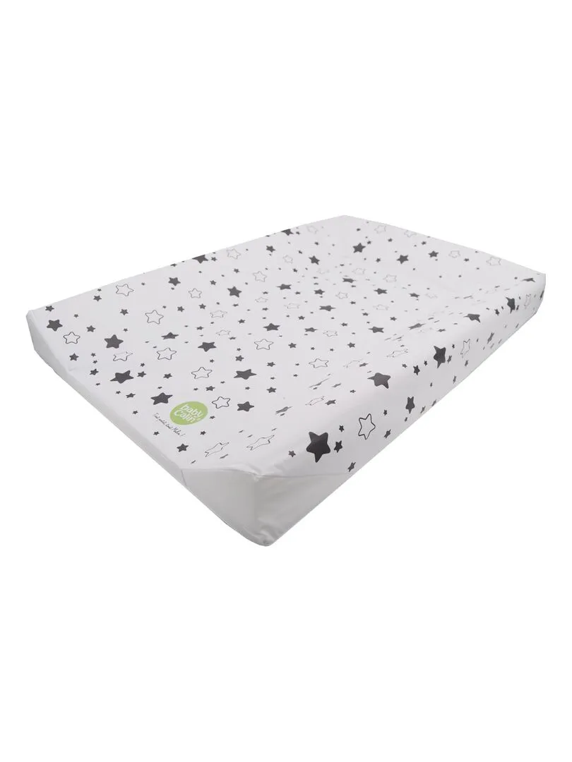 Matelas à langer Luxe 50x70 cm Etoiles grises - Gris