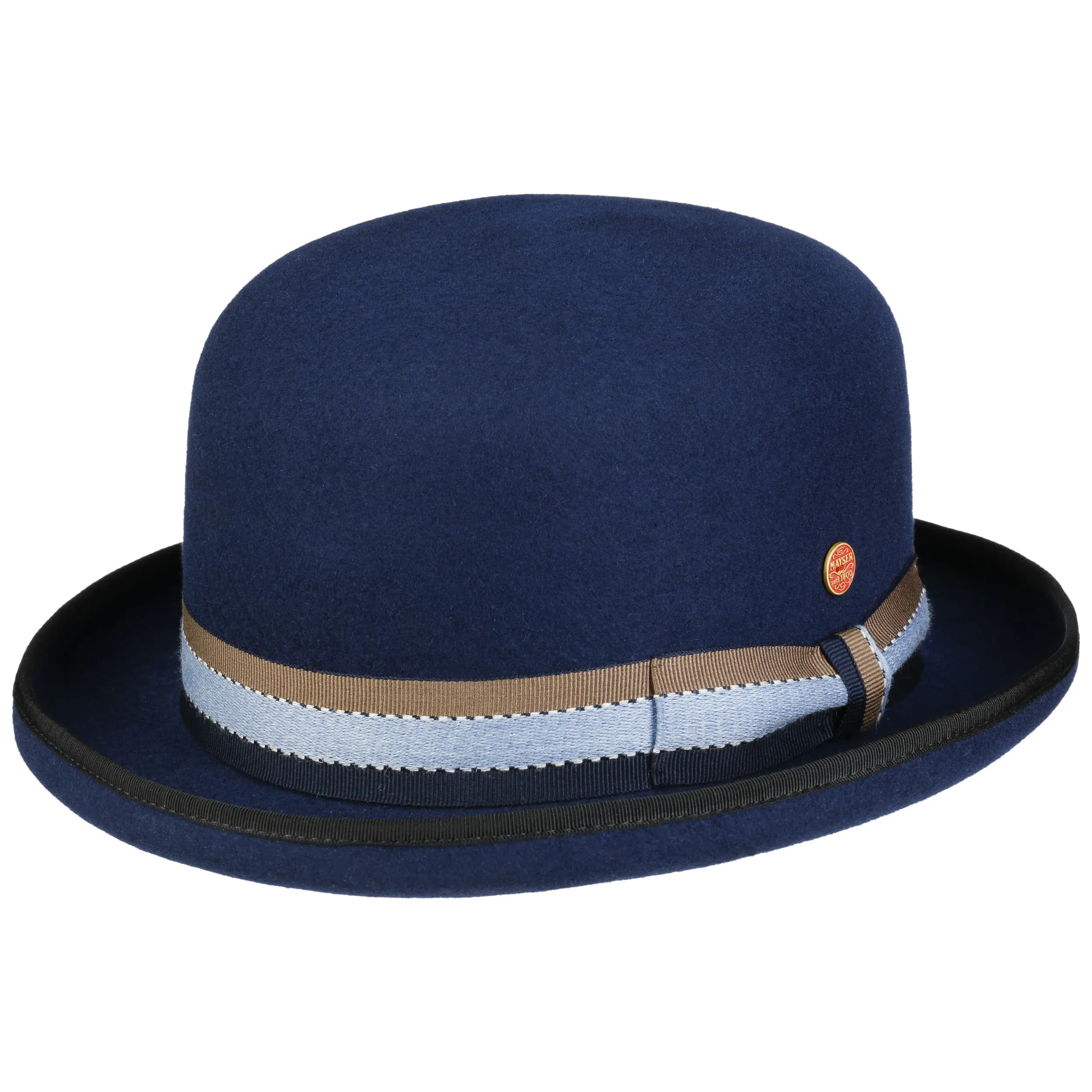 Melon Wolga Blue by Mayser --> Chapeaux, casquettes & bonnets en ligne ▷ Chapeaushop