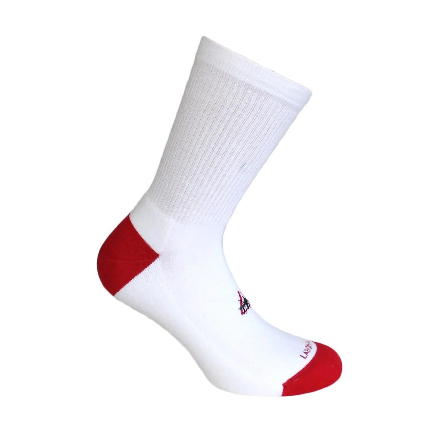 Mi-Chaussettes ANTI-MOUSTIQUES blanches / rouge - Labonal : vente c...