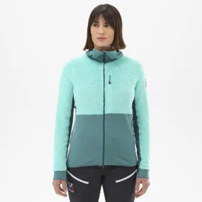 Millet Trilogy Edge Alpha Hood - Polaire en laine mérinos femme | Hardloop