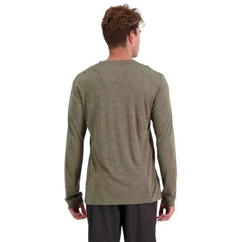 Mons Royale Zephyr Merino Cool LS - T-shirt en laine mérinos homme | Hardloop