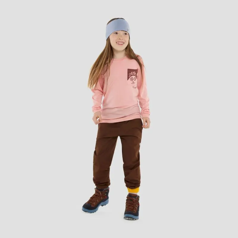 Namuk Teri Merino Pocket Longsleeve - T-shirt en laine mérinos enfant | Hardloop