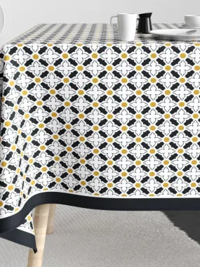 Nappe rectangulaire anti tache en Coton - Porta - Jaune