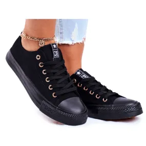 NEWS Baskets Basses Femme Noir Ecoma le noir