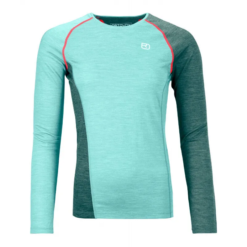 Ortovox 120 Cool Tec Fast Upward LS - T-shirt en laine mérinos femme | Hardloop