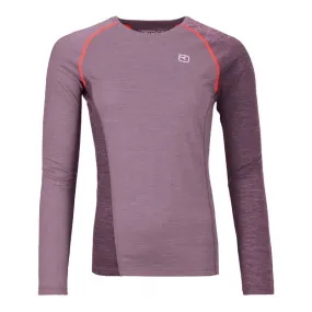 Ortovox 120 Cool Tec Fast Upward LS - T-shirt en laine mérinos femme | Hardloop