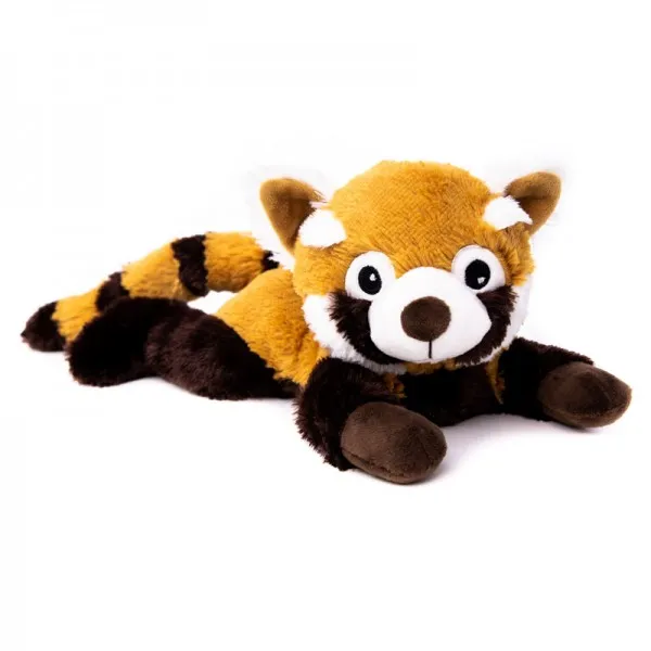 Panda roux, peluche bouillotte déhoussable, micro-ondes