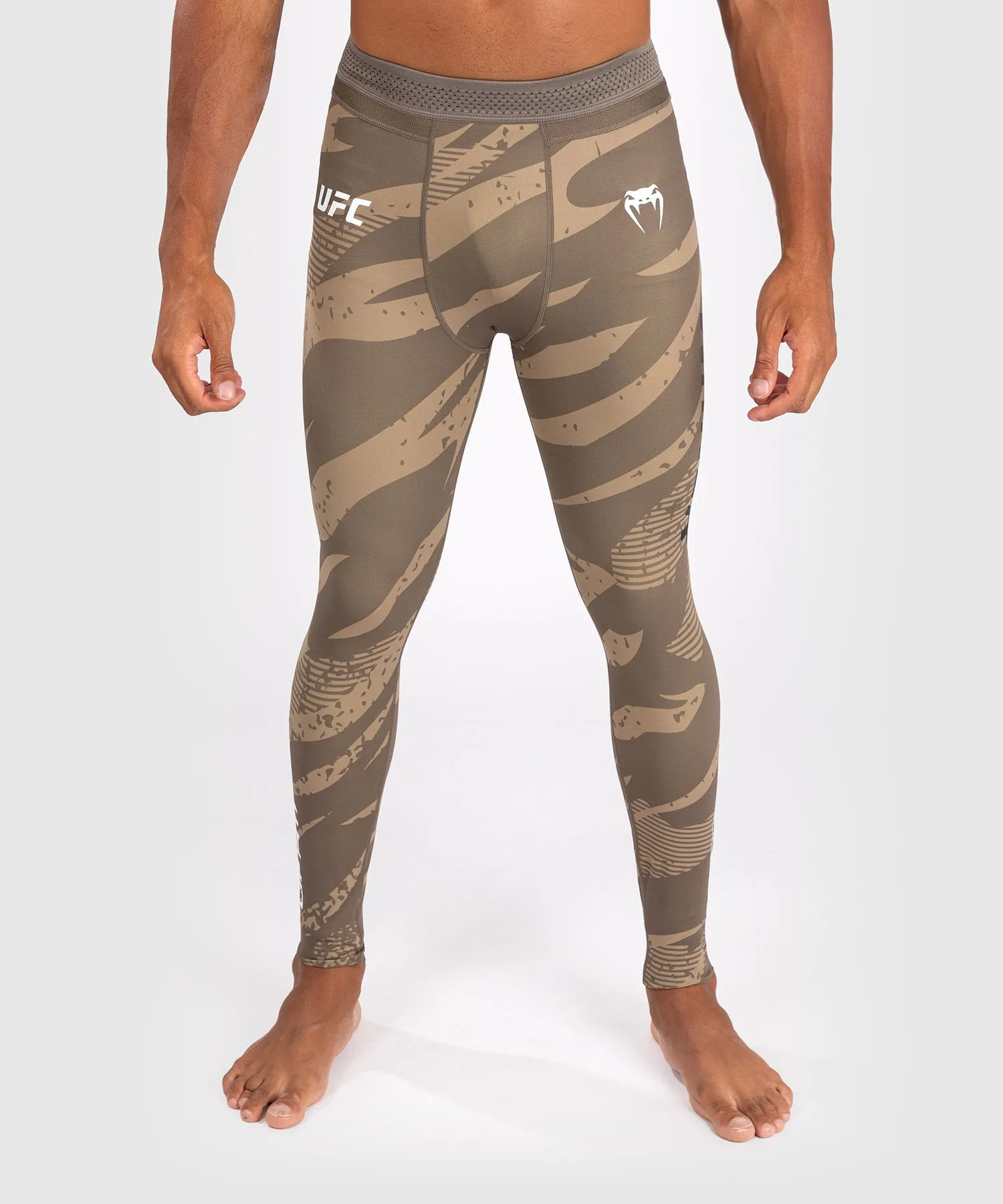 Pantalon de Compression pour Hommes UFC Adrenaline by Venum Fight Week Performance - Desert Camo