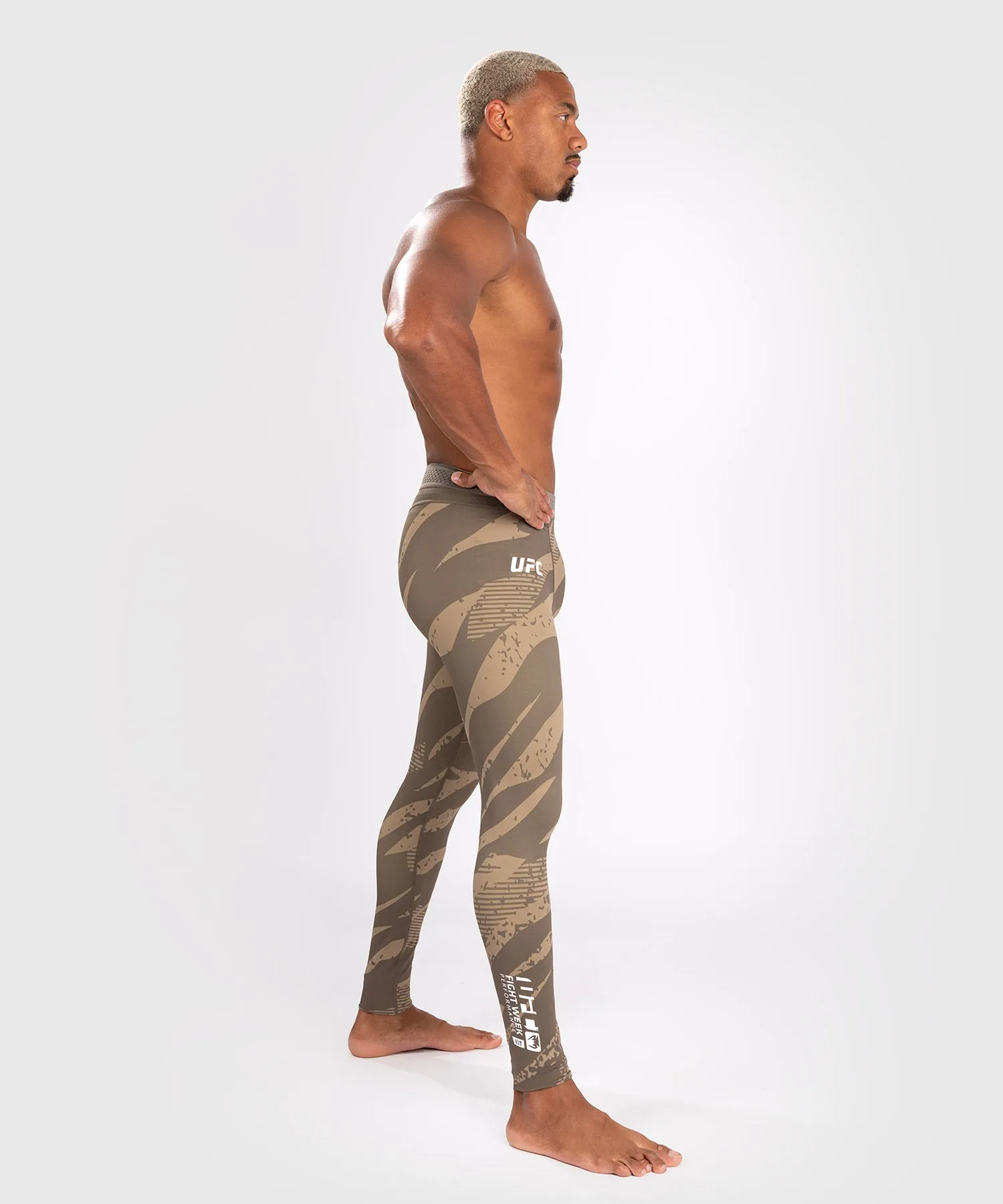 Pantalon de Compression pour Hommes UFC Adrenaline by Venum Fight Week Performance - Desert Camo