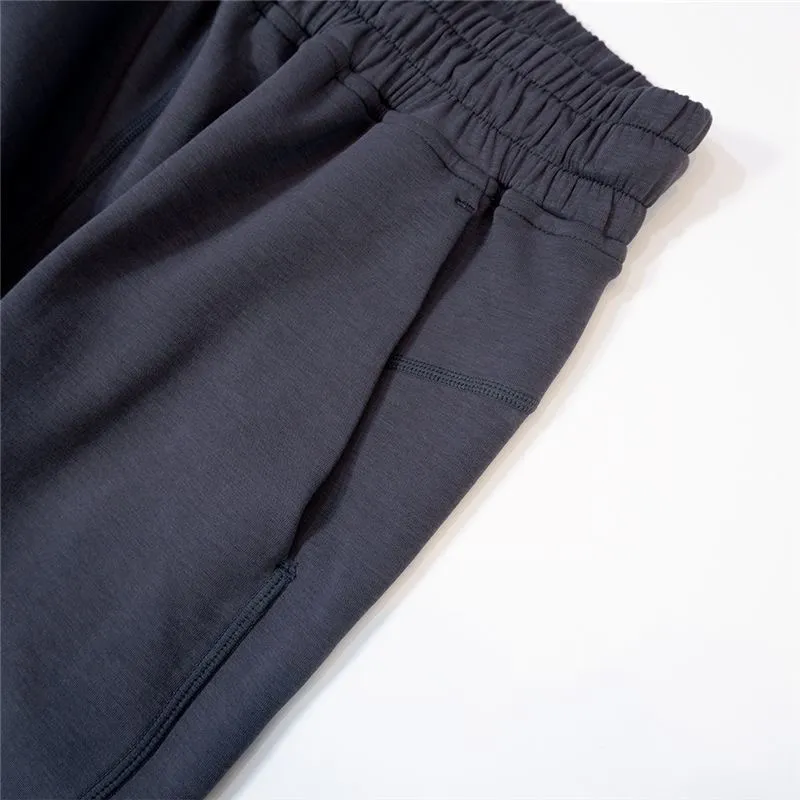 Pantalon Féminin Divisé Longs Dames Hauts Hauts Tissu Doux Jogger Droit De Jogger Large Yoga Fitness Vt066 Du 13,28 € | DHgate