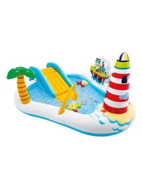 Piscine gonflable pour enfants Fishing Fun Play Center 218 x 188 x 99 cm - N/A