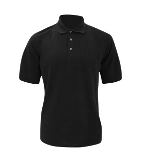 Polo à manches courtes  chunkysuperwash60c pour homme noir Kustom Kit