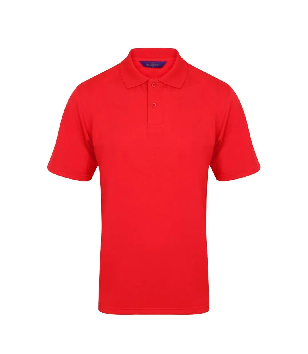 Polo à manches courtes homme rouge Henbury