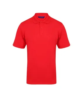 Polo à manches courtes homme rouge Henbury