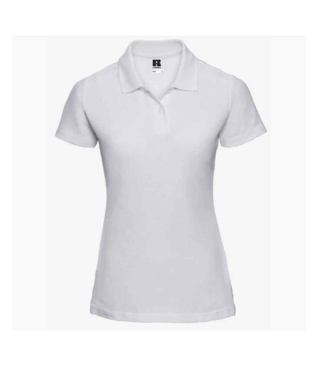 Polo à manches courtes  pour femme blanc Jerzees Colours