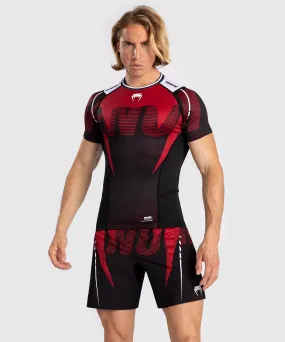 Rashguard À Manches Courtes pour Hommes Venum Adrenaline - Red