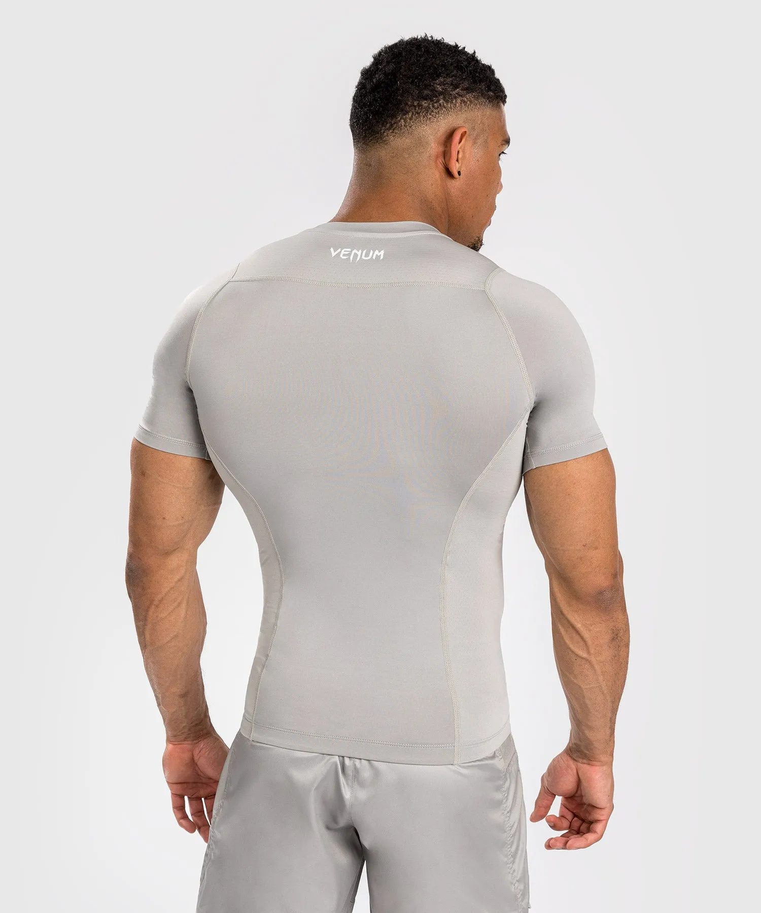 Rashguard à Manches courtes pour Hommes Venum Attack - Sable