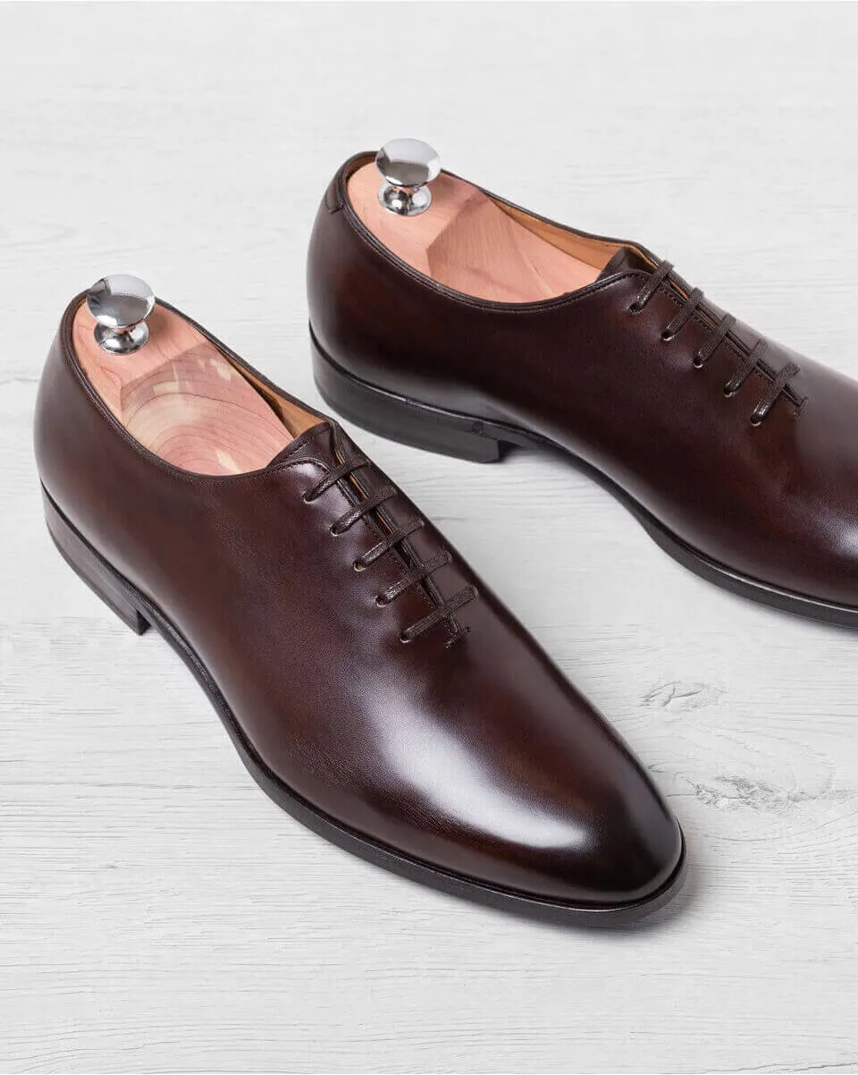 Richelieu marron one cut | chaussure richelieu homme | In Corio