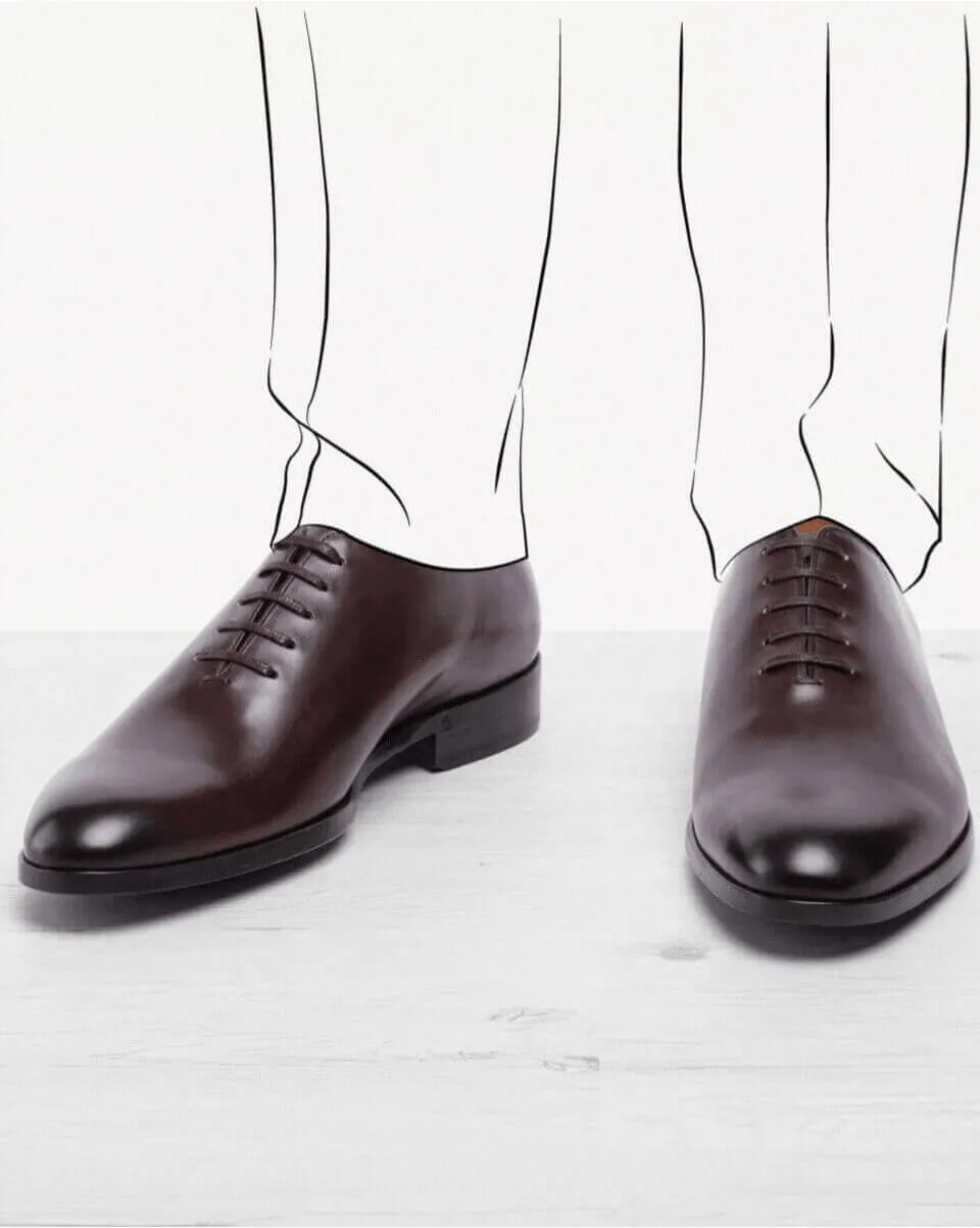 Richelieu marron one cut | chaussure richelieu homme | In Corio