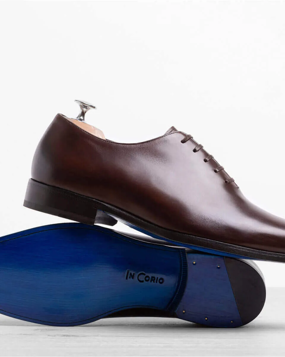 Richelieu marron one cut | chaussure richelieu homme | In Corio