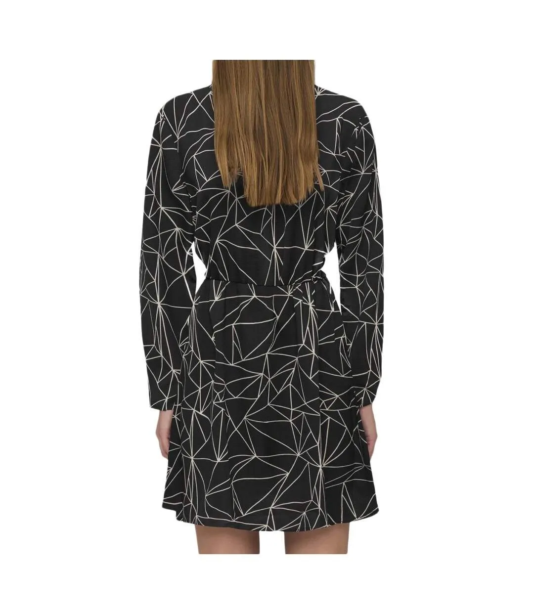 Robe Noir/Blanc à Motifs Femme JDY Piper