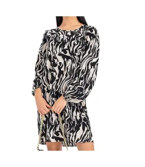 Robe Noire à Motifs Femme JDY Piper