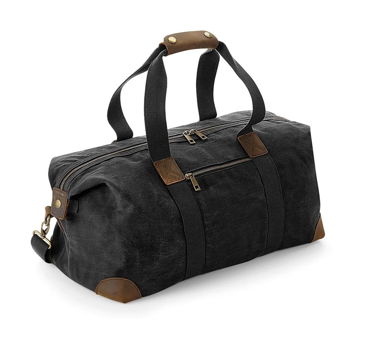 Sac de sport en toile - QD650 - noir 