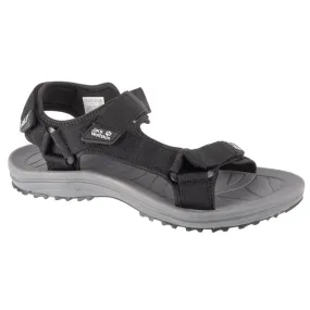 Sandales Jack Wolfskin Wave Breaker Sandal M 4052011-6000 le noir