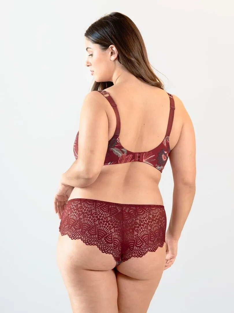 Shorty-string MANAELLE - Rouge