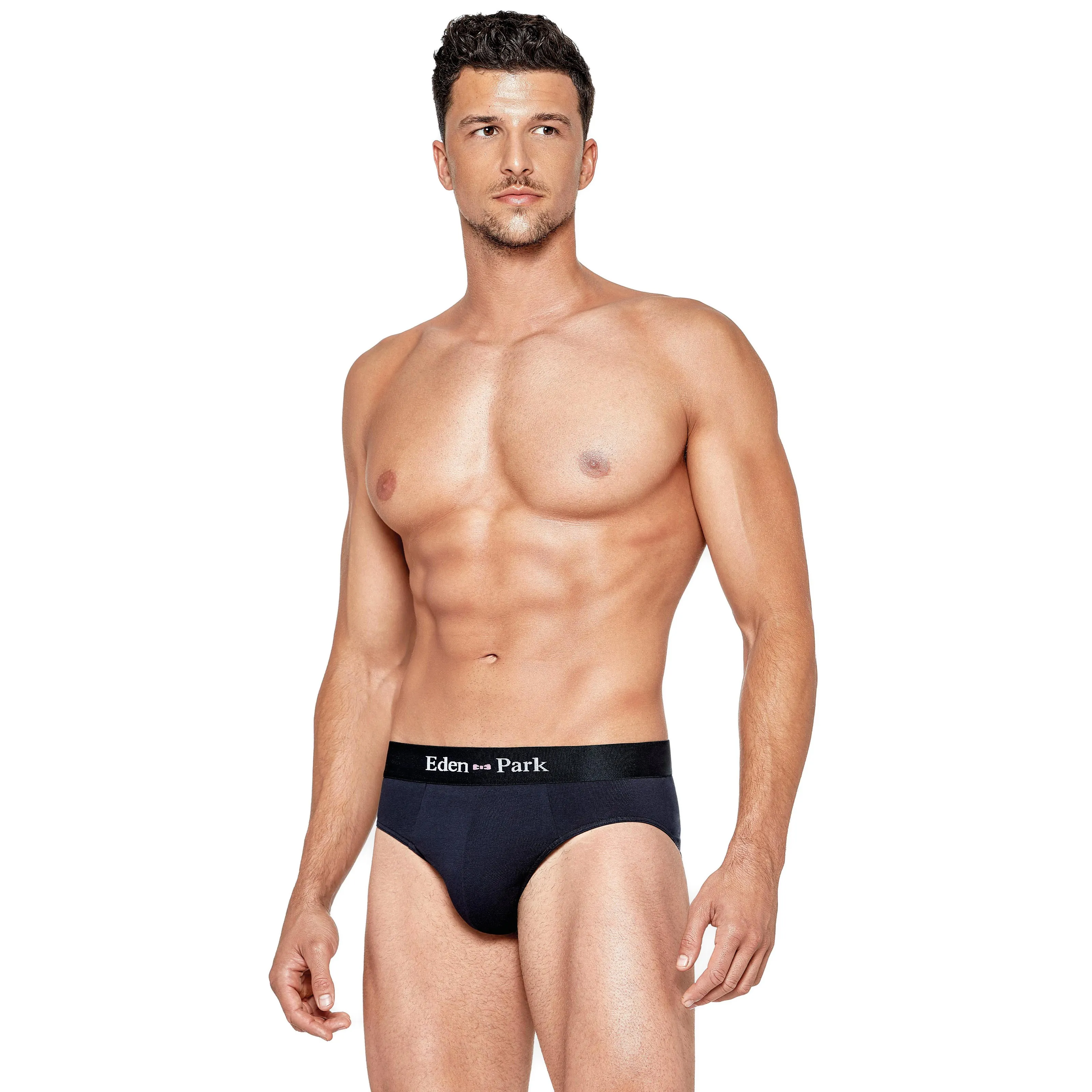 Slip Eden Park uni - marine - Eden Park : vente slips et bandeaux p...