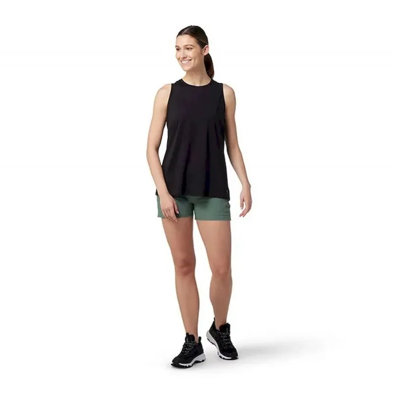 Smartwool Active Ultralite High Neck Tank - T-shirt en laine mérinos femme | Hardloop